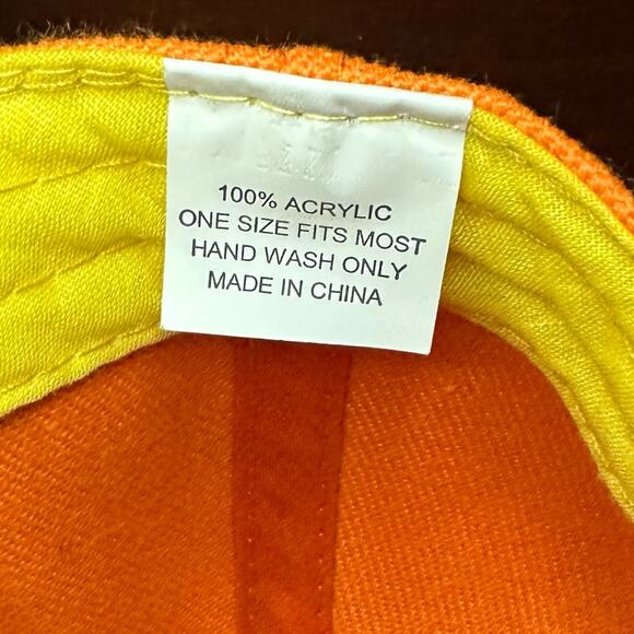 Reese’s Unisex official swag Orange Brown Baseball Trucker Hat one size - Picture 7 of 12